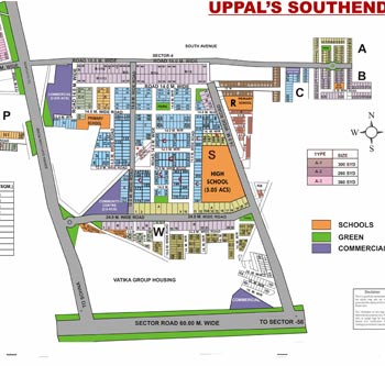 vipul world sector 48 map